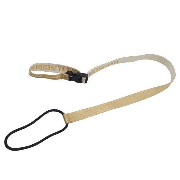 TaoTech Leash Cord Leash Belt Snowboard Anti-lost Buckle (Beige)