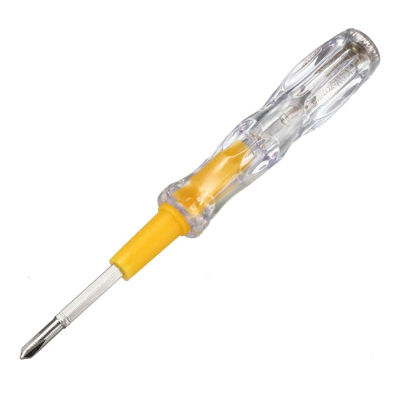 sourcing map Voltage Tester AC 100-500V with 3.5mm Slotted Phillips