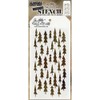 Tim Holtz Layered Stencil 4.125"X8.5"-Tree Lot