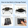 Rain Cover Fits for UPPAbaby Minu V3 Stroller, All-Season Windproof
