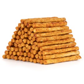 MON2SUN Dog Treats, 5 Inch Chicken Wrapped Collagen Sticks, High Protein Low Fat Collagen Dog Chews for Small Dogs, Healthy Dog Snacks, 21.16oz (75 Count-Pack of 1)