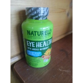 NATURELO Eye Health Vitamins  60 Vegan Capsules Expires 06 2026