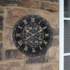 Lily's Home Hanging Verdigris Wall Dial Thermometer, Ideal for Indoor