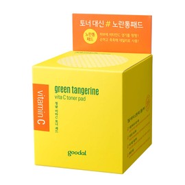 Goodal Green Tangerine Vita C Toner Pad 70 Sheets