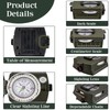 Compasses，Hiking Compass for Survival with ，Waterproof Durable and Pocket-SizedTactical Survival