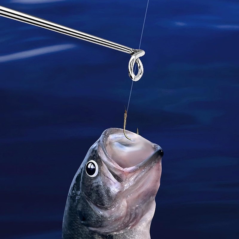 RTRTGS Pack of 2 Stainless Steel Fishing Unhook Disgorger, Portable