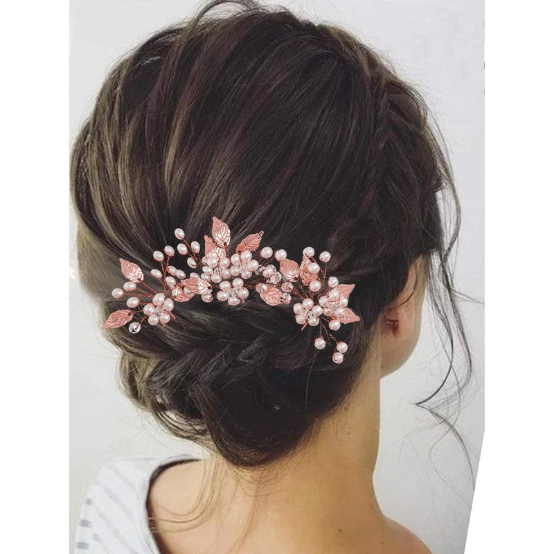 Heread Pearl Bride - Horquillas para el pelo para novia