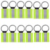ZWxqysp 12 Piece Double-Sided Reflective Safety Keychains, High-Visibility Gear for