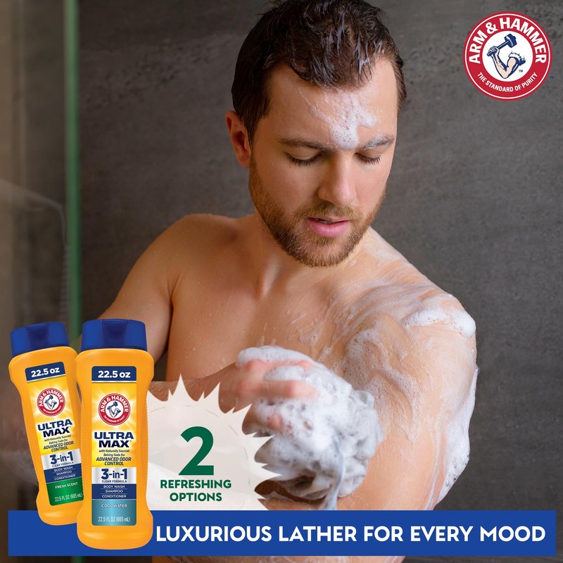 Arm & Hammer Essentials Mens Body Wash - Ultra Max