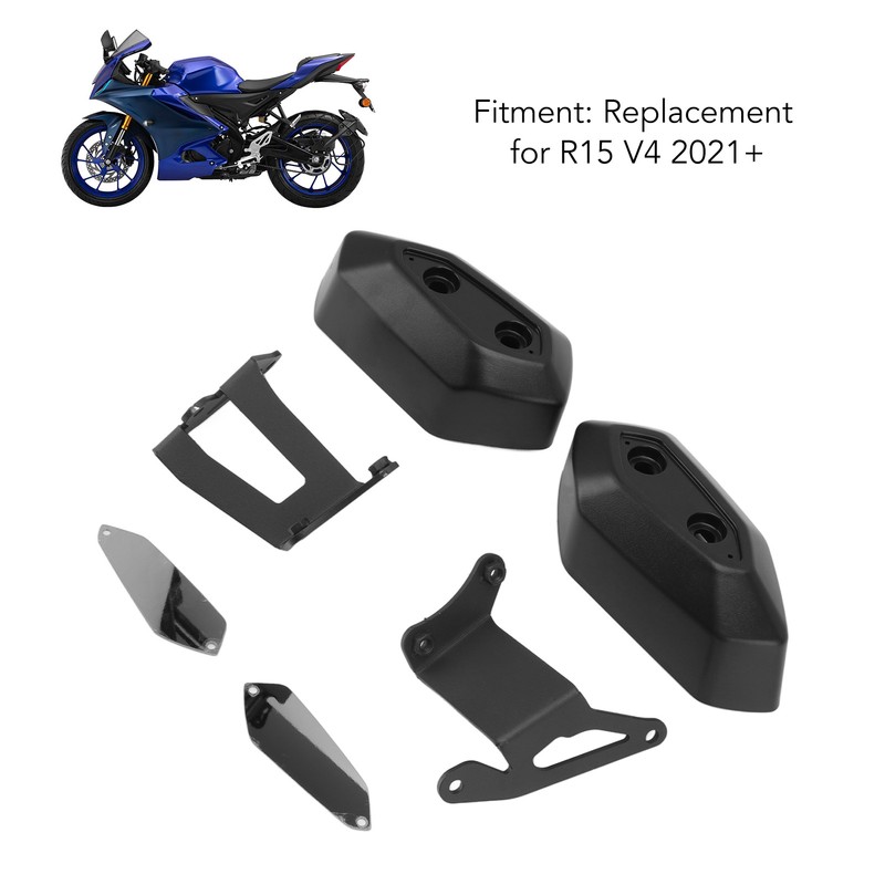 Motorcycle Engine Guard Frame Sliders Crash Protection Black Replacement for