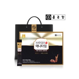 Chong Kun Dang Deer Antler Red Ginseng Stick Anytime Gold 10ml 30 packets 1 box / 종근당 녹용홍삼스틱 애니타임 골드 10ml 30포 1박스