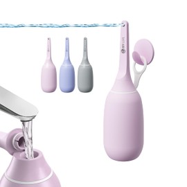 Peri Bottle 400ml for Postpartum Care – ZEY LUXE Portable Bidet Bottle for Women, Travel & Personal Hygiene, Reusable (Pink)