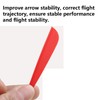 GNAUMORE Arrow Feather Archery, Archery Arrow Feathers, Archery Feathers, Arrow