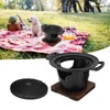 Mini BBQ Grill Set Anti Stick Food Grade Material Tabletop