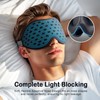 LitBear Breathable Sleep Mask, 3D Eye Mak Sleep for Side