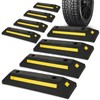 Datanly 8 Pcs Heavy Duty Rubber Parking Curb Car Parking