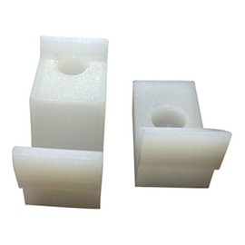 KP KOOL PRODUCTS Sliding Shower Door One Jamb Guide & One Bumper. Doesn't Fit or Work on Every Size.