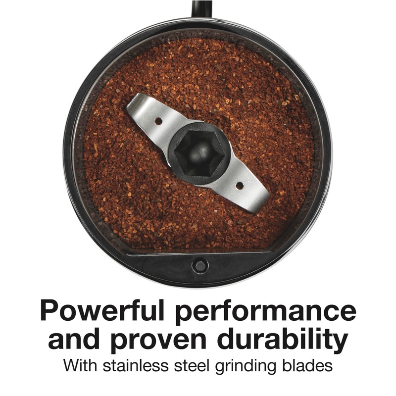 Proctor Silex Electric Coffee Grinder for Beans, Spices and More,