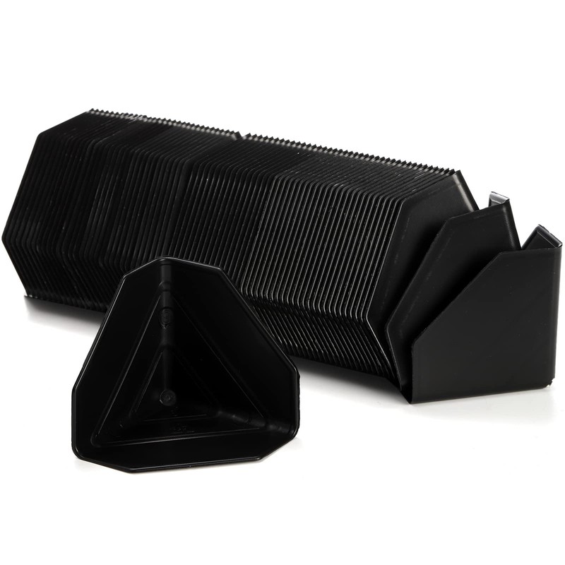 ZENFUN 200 Pcs Packaging Edge Protectors, Plastic Heavy Duty Shipping