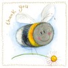 Alex Clark Thank You Foil Card - Bee and Daisy