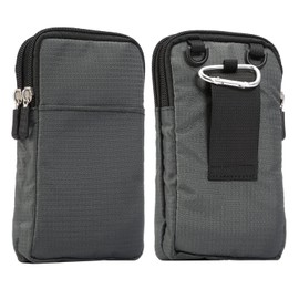 Belt Bag for Cell Phone Shoulder Bag Men 6.0 Inch Vertical Phone Pouch Belt Clip Universal Crossbody Messenger Bag Wallet