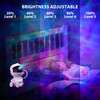 WIGUROE Astronaut Galaxy Projector, 360° Rotatable Spaceman Light Projector with