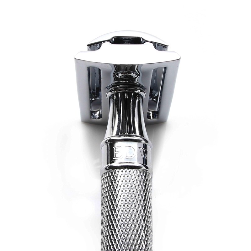 Edwin Jagger DE89KN14BL Reusable Classic Double Edge Safety Razor for