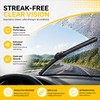 DOGTAIL 20"+ 20" Wiper Blades for Ford Explorer 2005-2010 Nissan