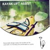 Toddmomy Kayak Supply Kayak Polyester Drag Band Kayak Paddleboard Stand