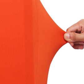 YianBestja Elastic and Plain Suitcase Cover Protective Case Suitcase Cover Luggage Cover Luggage Cover with Strap and Velcro Fastening, fuchsia