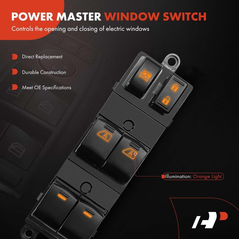 A-Premium Master Power Window Switch Compatible with Nissan TITAN 2015