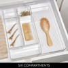 iDesign Expandable Makeup Drawer Organizer-Storage Cosmetics or Jewelry-Clear Tray