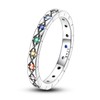 Parmuz 925 Sterling Silver Rings for Women Delicate Stackable Ring