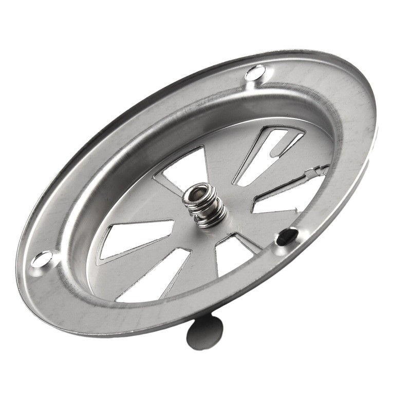 UCCKEYI BBQ Smoker Air Vent Set, 2 Pieces Stainless Steel