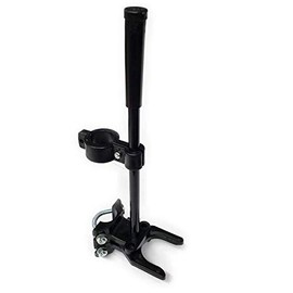 Auto Pool Latch 1-3/8" X 2" for Pool Chain Link Fence Gate Self-latching with spring closer Black