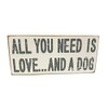 Painted Wooden Shabby Chic Sign ' All You Need Is