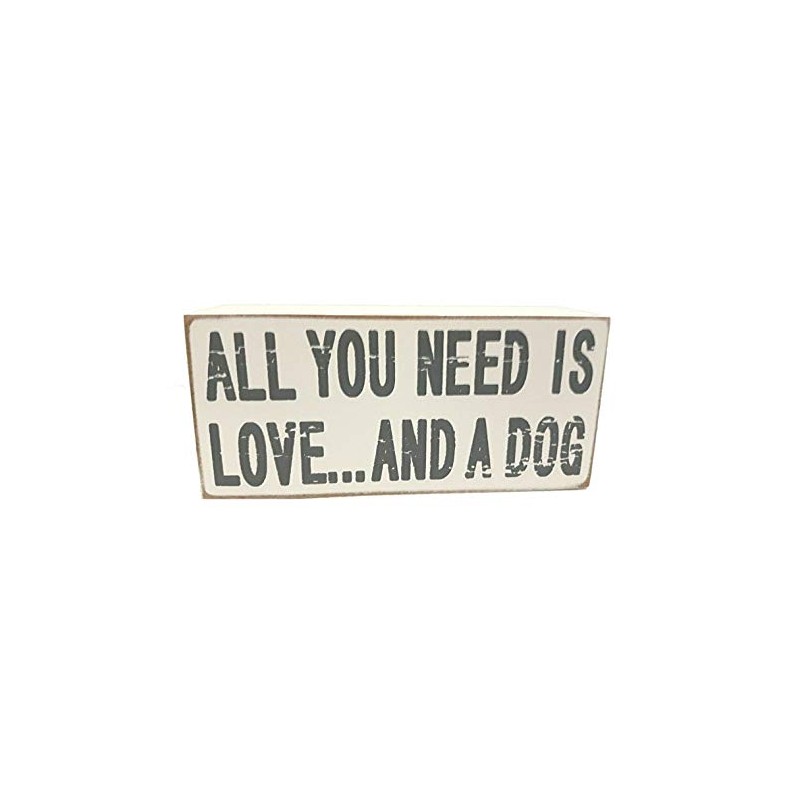 Painted Wooden Shabby Chic Sign ' All You Need Is