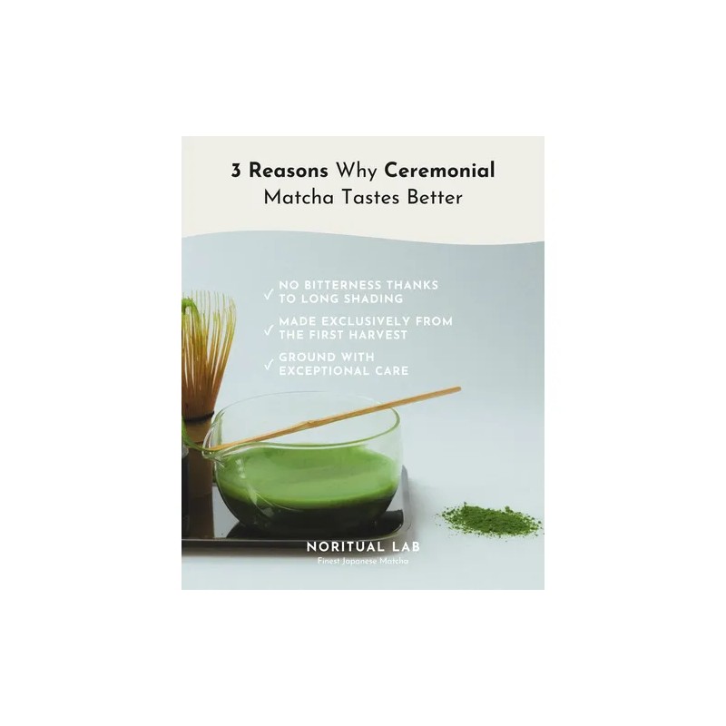 Noritual Lab Matcha Ceremonial Uji - Té Verde En Polvo
