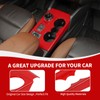 RAZPOY Gear Shift Panel Trim Center Console Cup Holder Gear