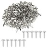 ANYUANKW Pack of 300 Mini Brads Pattern Clips Metal Silver
