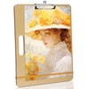 13" x 17" Sketch Drawing Board, with Handle, Sturdy Clip
