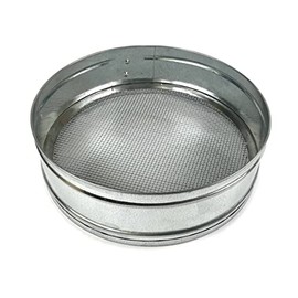 Tredoni Stainless Steel Couscous Strainer 4mm Mesh 30cm Silver