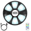 TINTINDOC Color Umbrella Light with Remote, Outdoor/Patio Umbrella Light, Rechargeable/AA