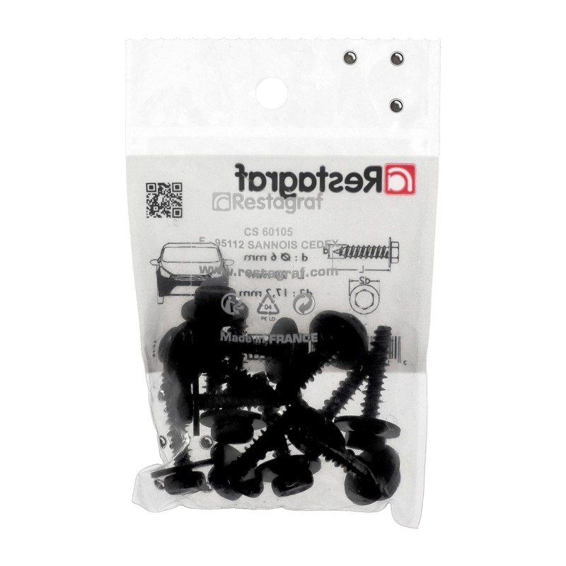 Restagraf 11460 6mm x 28mm Soft Material Screws
