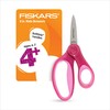 Fiskars 5" SoftGrip Pointed-Tip Glitter Scissors for Kids Ages 4-7,