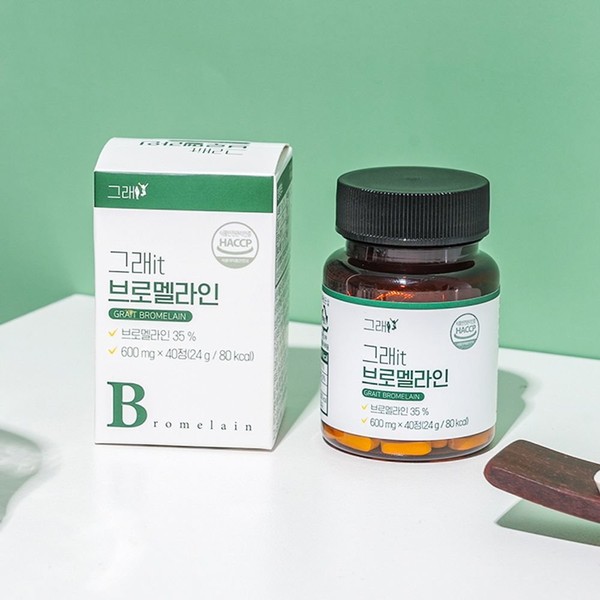 Light daily bromelain granite management (2 tablets) (1 month) /