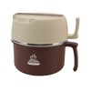 Stainless Steel Noodle Bowl Lunch Box Double Layer Ramen Bowl