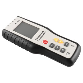 Enwye 4 Channel Thermocouple Thermometer Multichannel Temperature Gauge with -200℃ to 1372℃ Range
