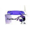 unimask 4 cubrebocas morado lavanda 4 capas con 50pz