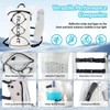 Running Vest Women Men,ight Reflective Hydration Vest Pack with 1500ml